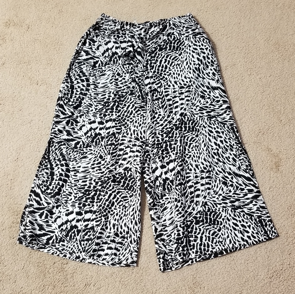 Women's Capri Length Palazzo Pants